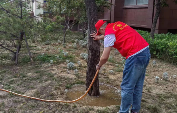 2023年(nián)7月(yuè)18日(rì)，公司支部黨員(yuán)積極響應集團公司号召，開(kāi)展“走進小(xiǎo)區(qū)  服務小(xiǎo)區(qū)”黨員(yuán)義務勞動